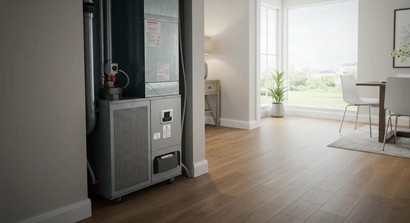 Whole-home HVAC air purification system improving indoor air quality